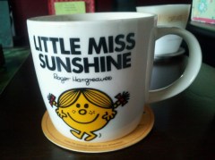 It's a short mug, but height's overrated.