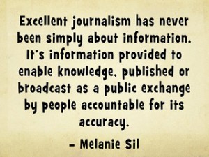 excellent journalism quote