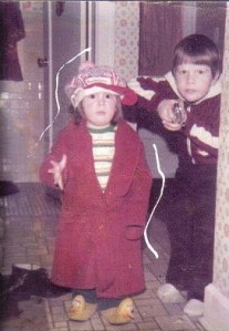 Bonnie & Clyde... back in the day.