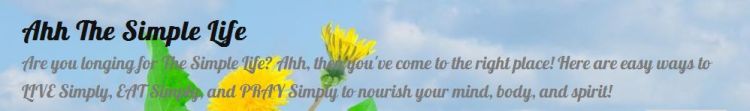 Ahh The Simple Life