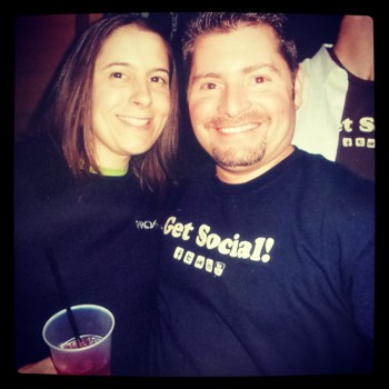 Yours truly with Dana Zezzo