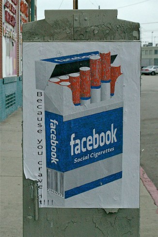 Is Facebook the new cigarette?