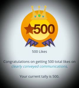 CCC hits 500 likes! 11.21.14