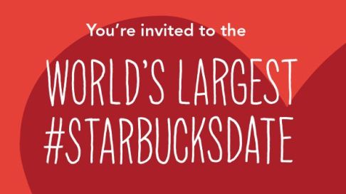 Love -- and coffee -- is in the air at Starbucks!