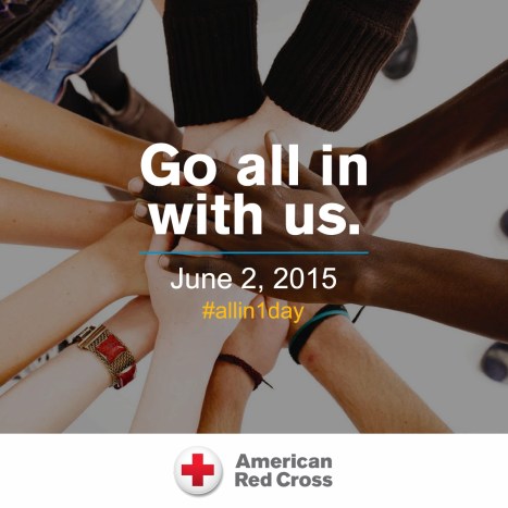 Go all in with us on June 2, 2015.