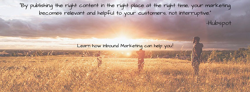Learn how Inbound Marketing can help you!
