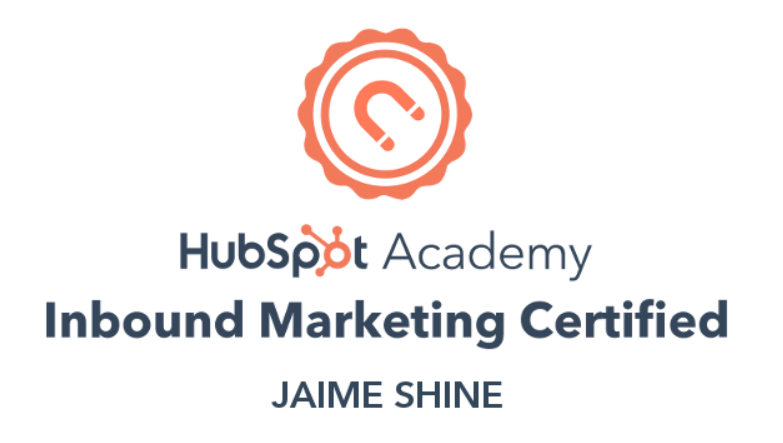 Clearly Conveyed Communications is Inbound Marketing Certified!