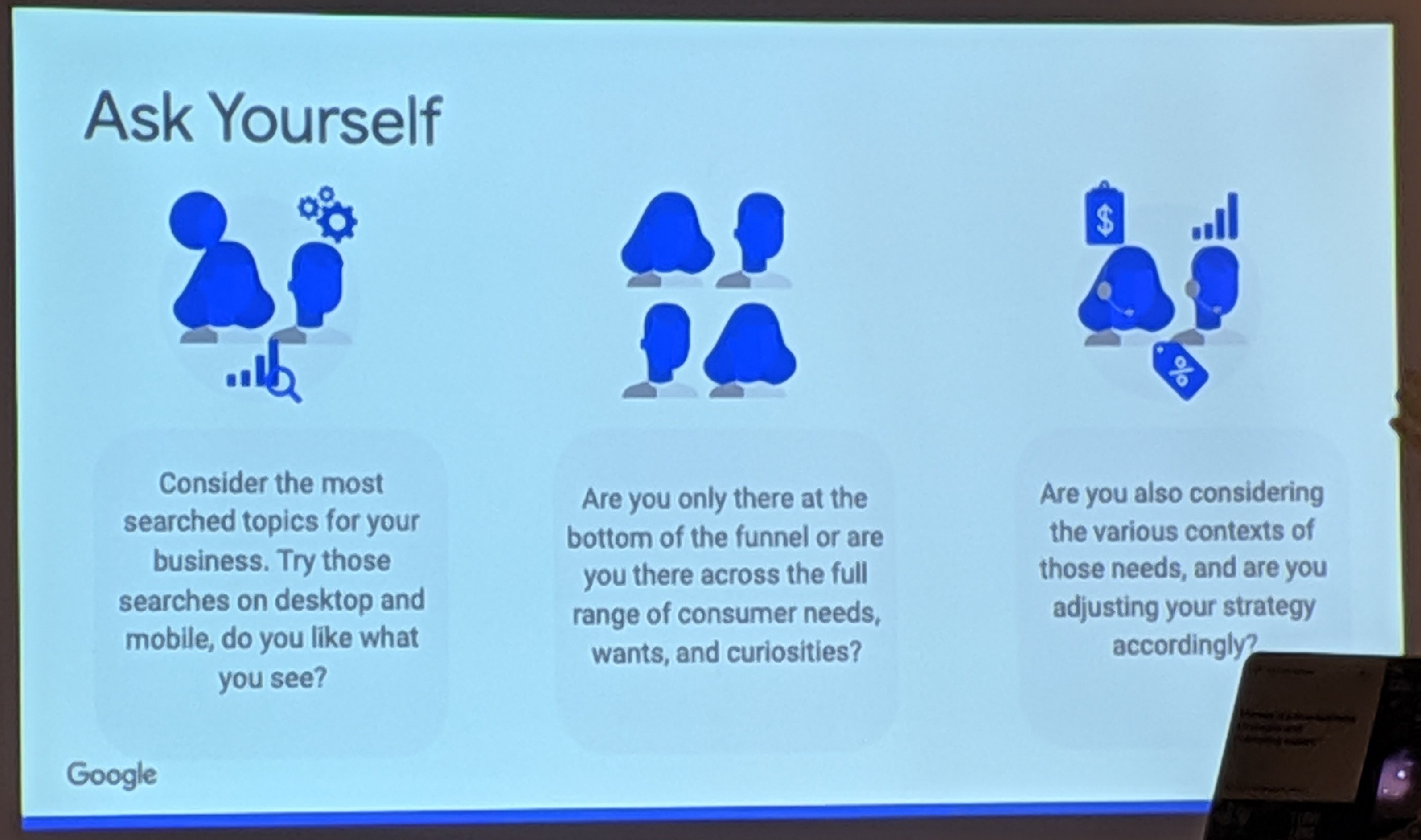 Google yourself, your category and your business. Do you like what you see?