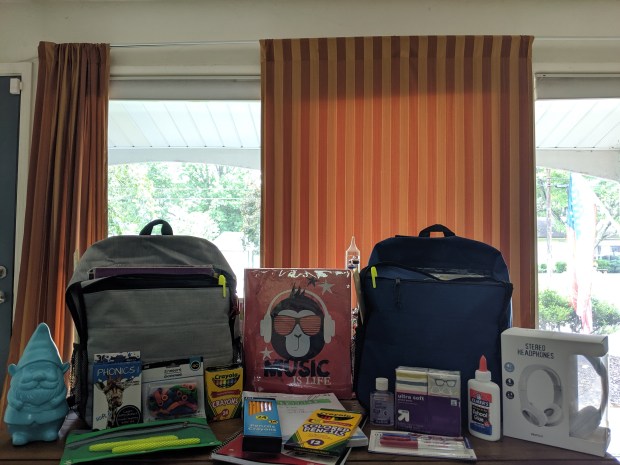 Each year, CCC provides school supplies for two children in the Akron area.