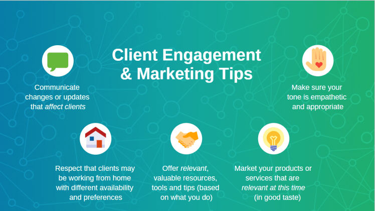 Client Engagement & MarketingTips During a Crisis